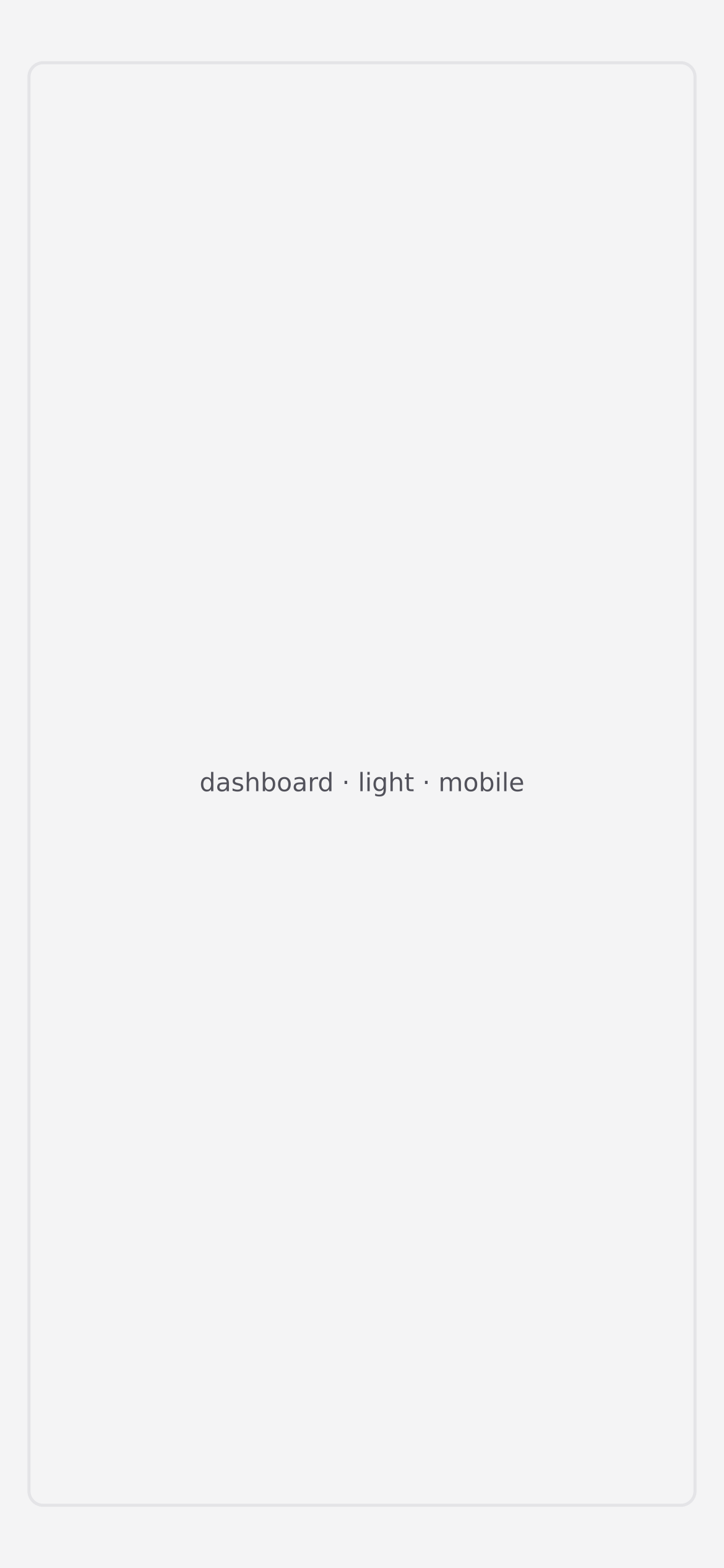 KernelCash dashboard on a phone, showing budget stat chips and a cashflow overview